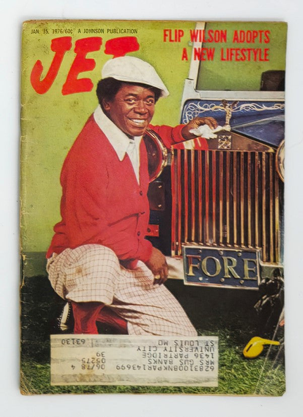 VTG Jet Magazine January 15 1976 Flip Wilson Adopts A New Lifestyle