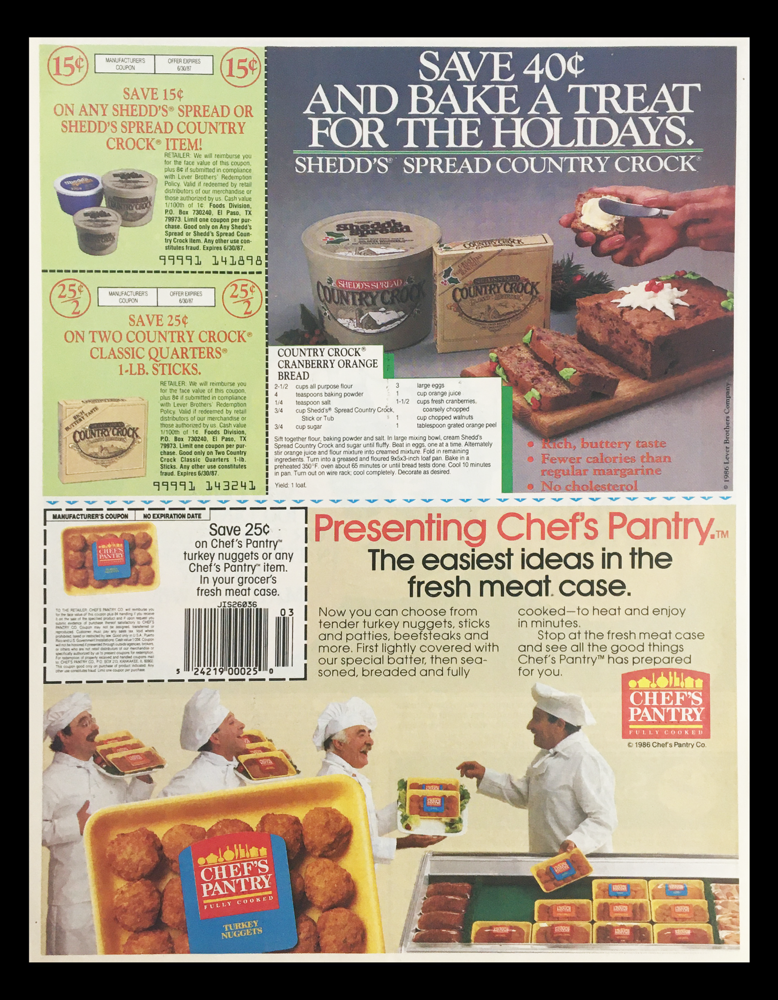 1987 Schweppe's Club Soda Tonic Water Circular Coupon Advertisement