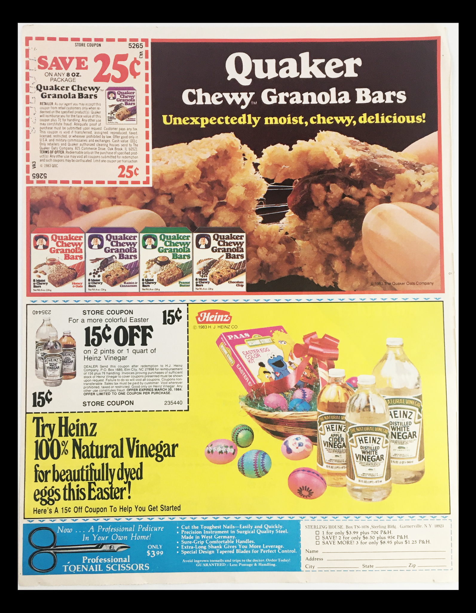 1984 Land O' Lakes Sweet Cream Butter Circular Coupon Advertisement