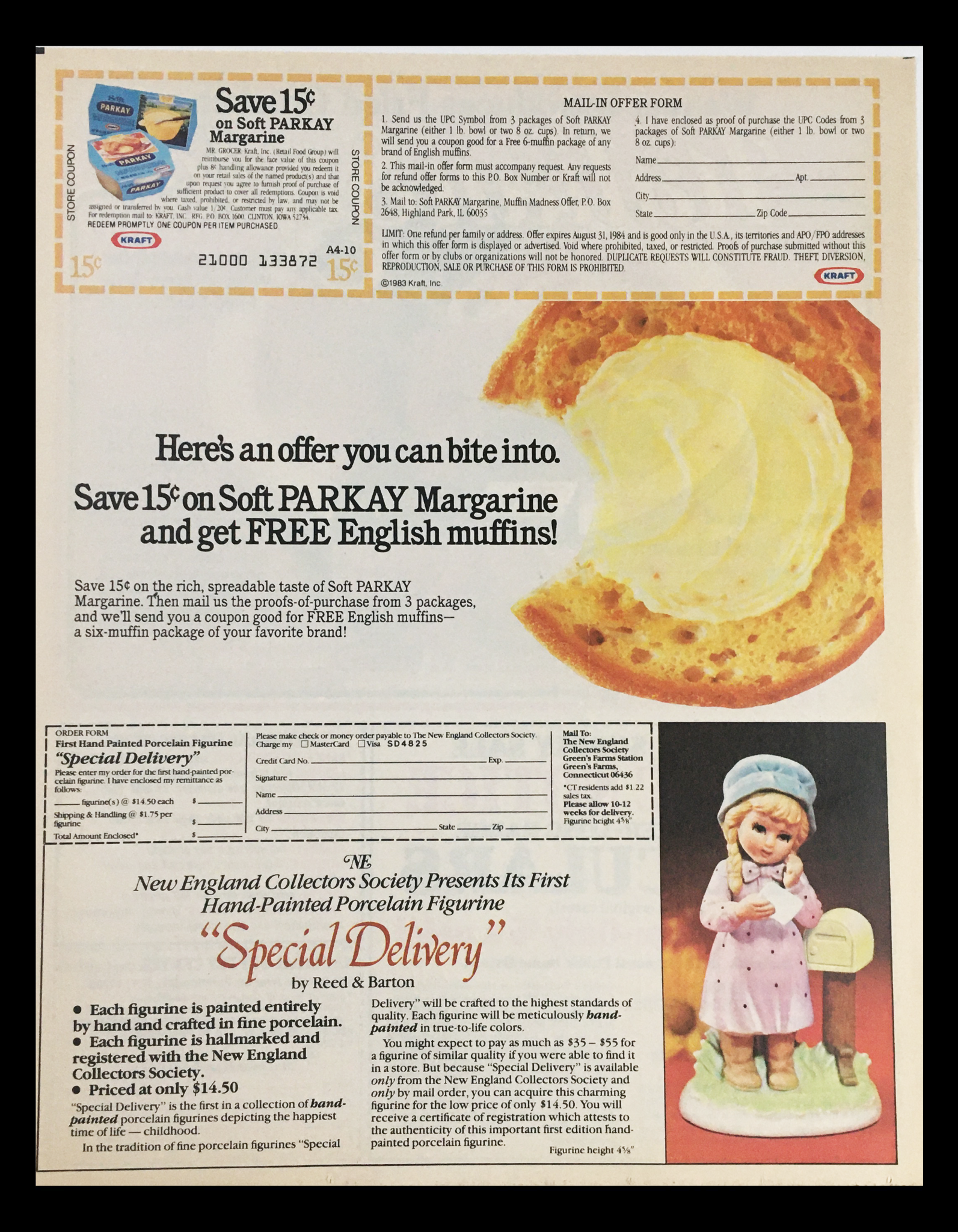 1983 Weaver Italian Style Seasoning Circular Coupon Advertisement