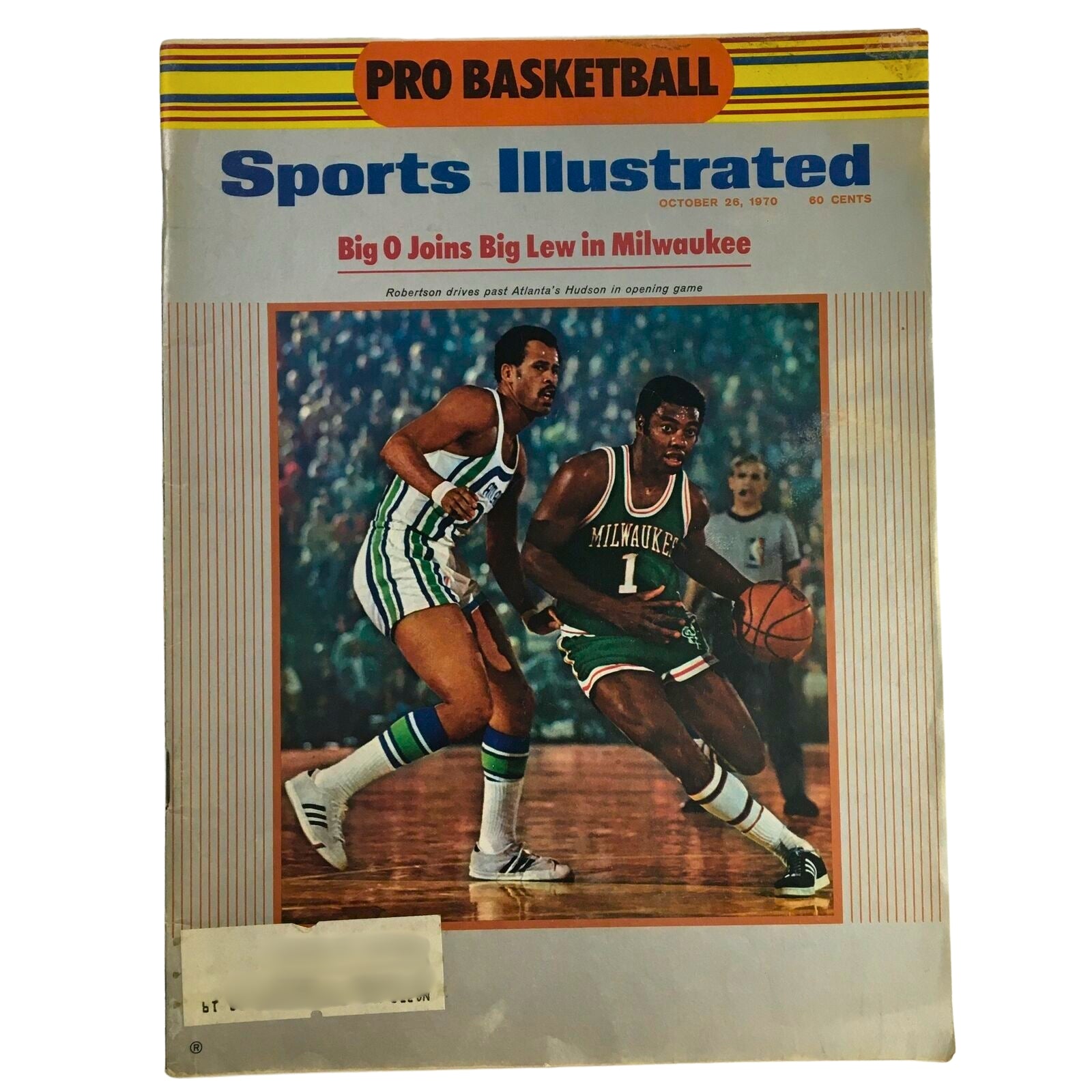 Lot of 8 1960s-1970s Sports Illustration Magazine Basketball Collection