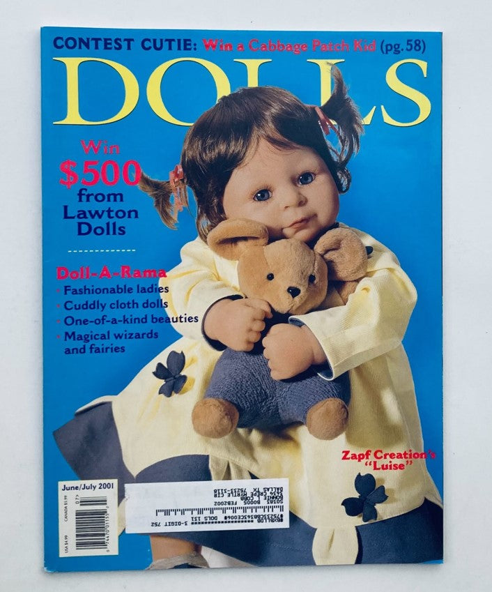 Dolls Magazine June 2001 Vol 20 No. 5 Zapf Creation's "Luise" No Label