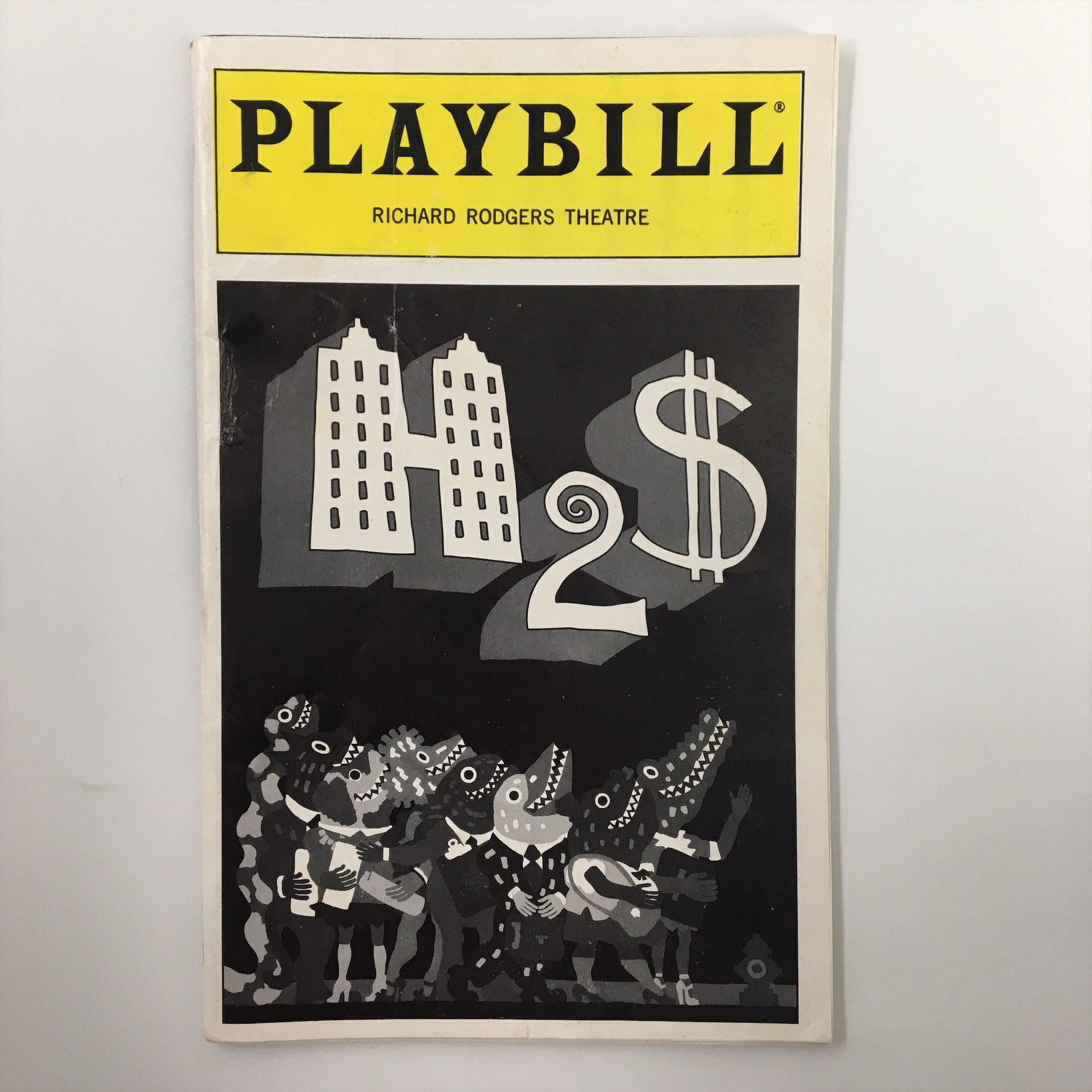 1995 Playbill Richard Rodgers How To Succeed in Business Without Really Trying