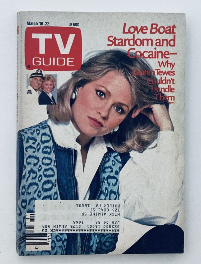 TV Guide Magazine March 16 1985 Lauren Tewes. Gavin MacLeod Pittsburgh Metro Ed.