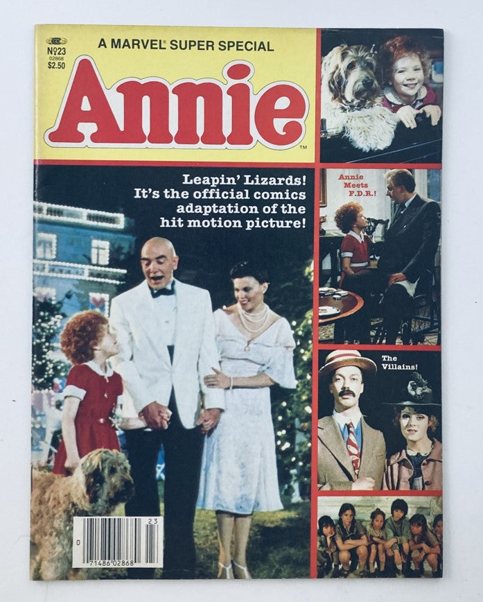 VTG 1982 No. 23 A Marvel's Super Special Aileen Quinn in Annie No Label VG