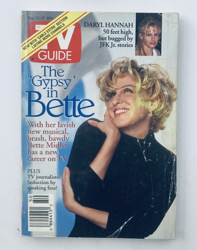 TV Guide Magazine December 11 1993 Daryl Hannah Chicago Metro Ed. No Label