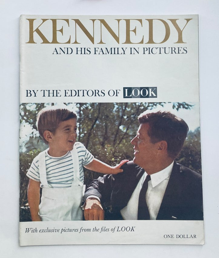 RES* VTG Look Magazine 1963 John F. Kennedy and His Family in Pictures No Label