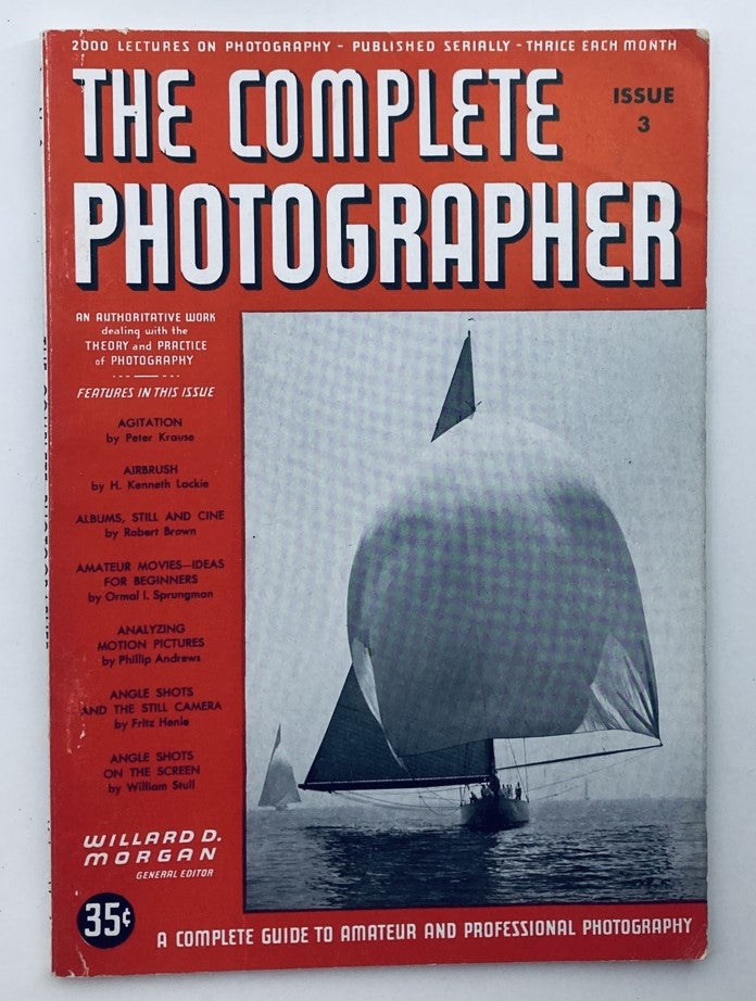 The Complete Photographer Magazine October 10 1941 Amateur Movies No Label