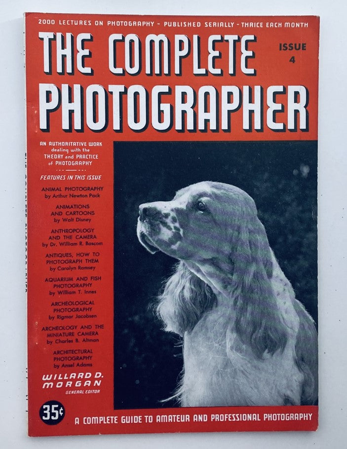 The Complete Photographer Magazine October 20 1941 Aquarium and Fish No Label