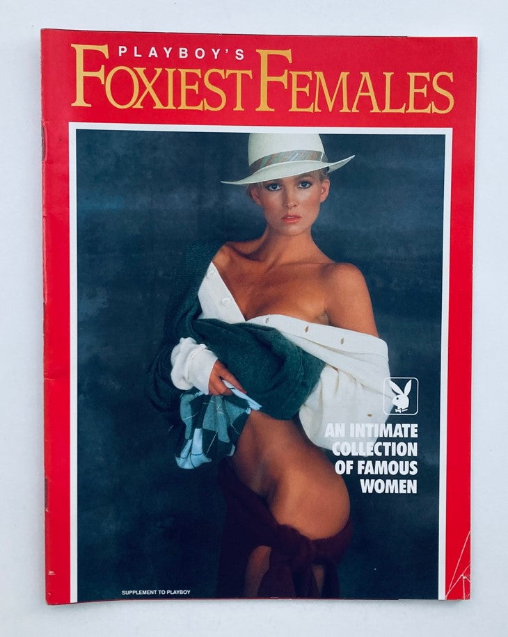 Playboy's Foxiest Females Magazine 1991 Covergirl Janet Jones No Label