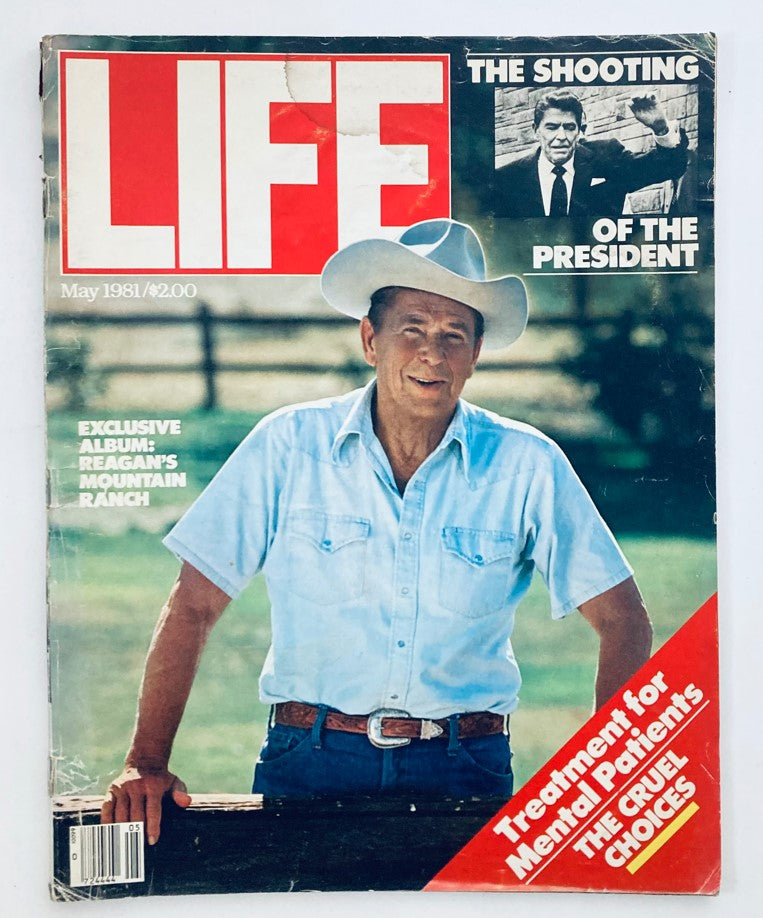 RES*VTG Life Magazine May 1981 Vol 4 No. 5 Ronald Reagan Mountain Ranch No Label