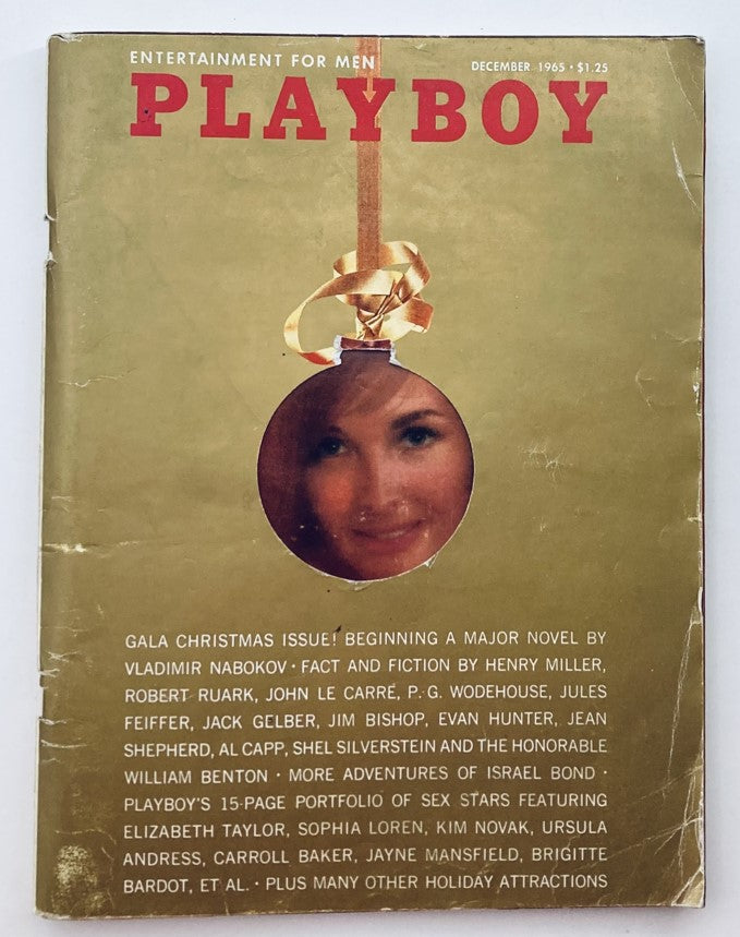 VTG Playboy Magazine December 1965 Vol 12 No. 12 Dinah Willis No Label