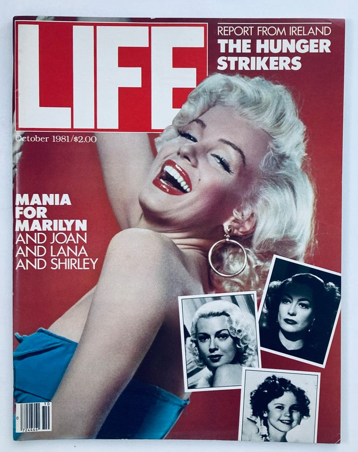 VTG Life Magazine October 1981 Vol 4 No. 10 Mania for Marilyn Monroe No Label