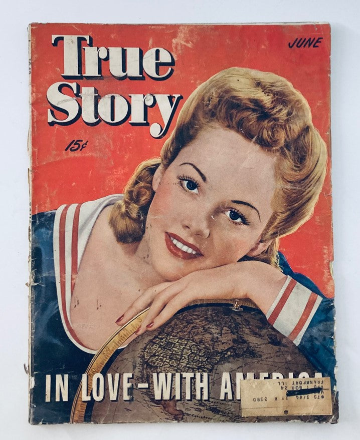 VTG True Story Magazine June 1943 Vol 48 No. 5 In-Love with America