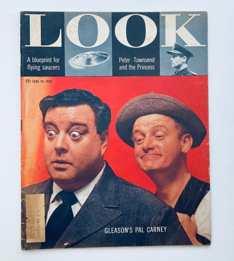 RES* VTG Look Magazine June 14 1955 Vol 19 No. 12 Gleason's Pal Carney