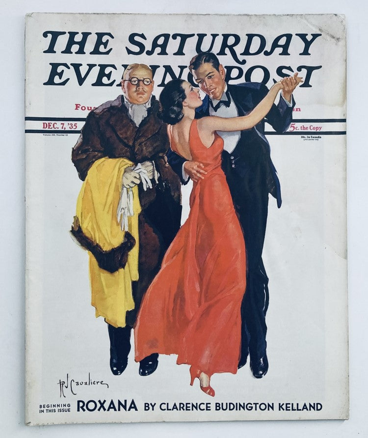 The Saturday Evening Post Magazine December 7 1935 Mr. Diamond, Factologist