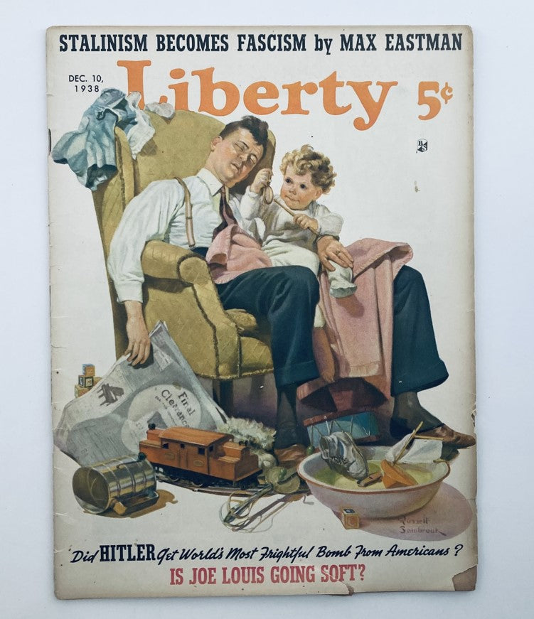 VTG Liberty Magazine December 10 1938 Is Joe Louis Going Soft? No Label