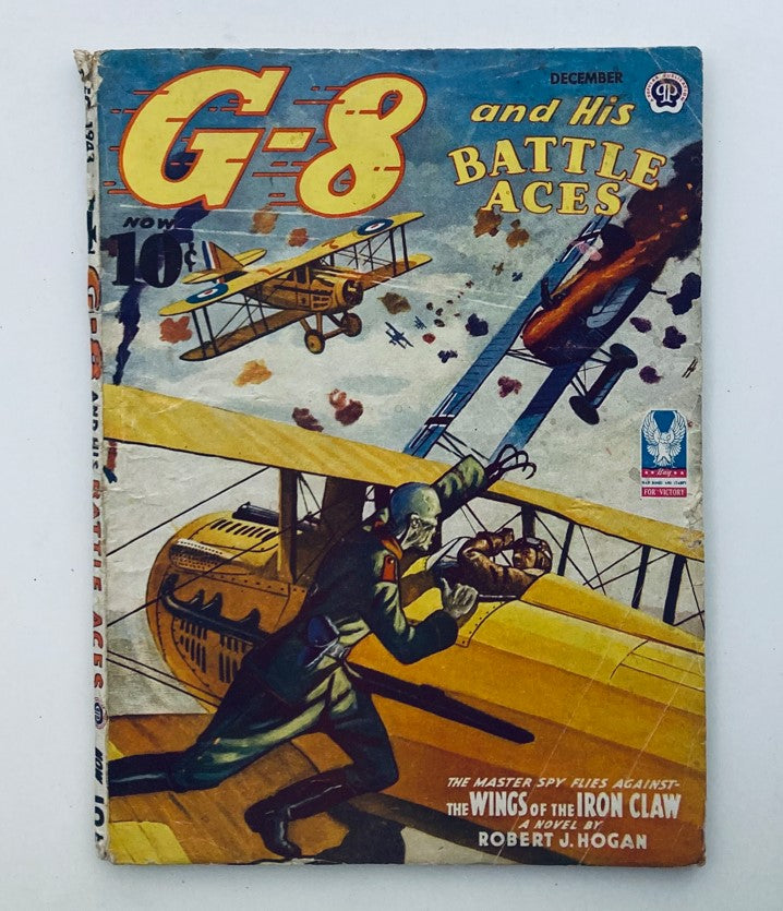 G-8 and His Battle Aces December 1943 Vol 27 No. 3 The Wings of the Iron Claw