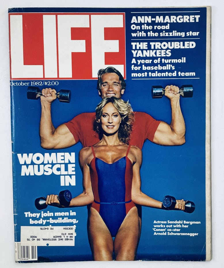 VTG Life Magazine October 1982 Vol 5 No. 10 Sandahl & Arnold Schwarzenegger