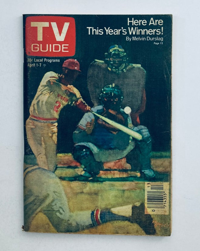 TV Guide Magazine April 1 1978 This Year's Winners Wheeling-Steubenville Ed.