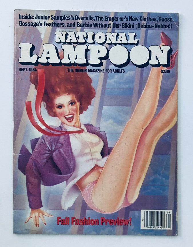 VTG National Lampoon Magazine September 1984 Barbie without her Bikini No Label