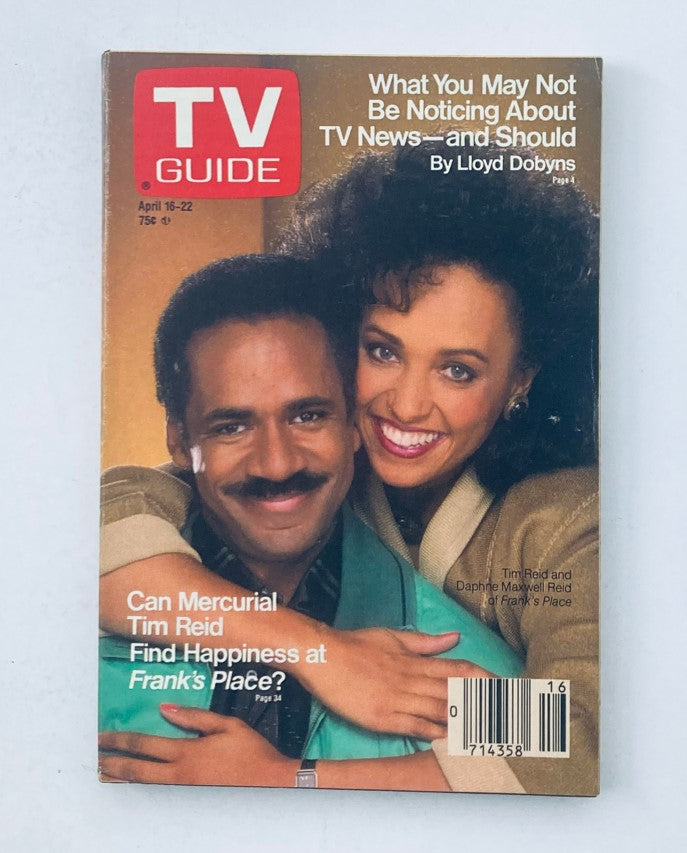 TV Guide Magazine April 16 1988 Daphne Maxwell Reid WA-Baltimore Ed. No Label