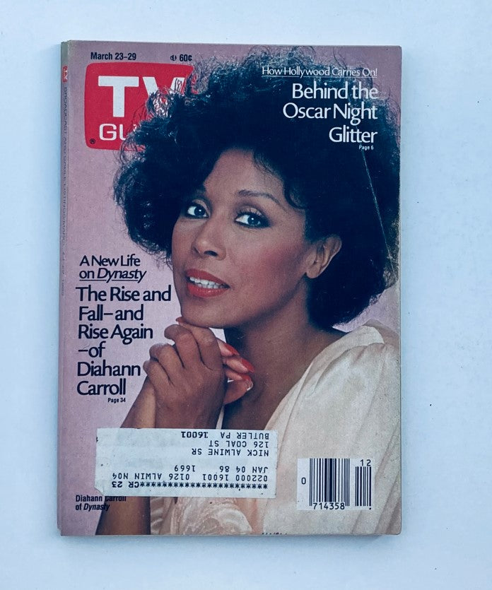 TV Guide Magazine March 23 1985 Diahann Carroll Pittsburgh Metro Ed.