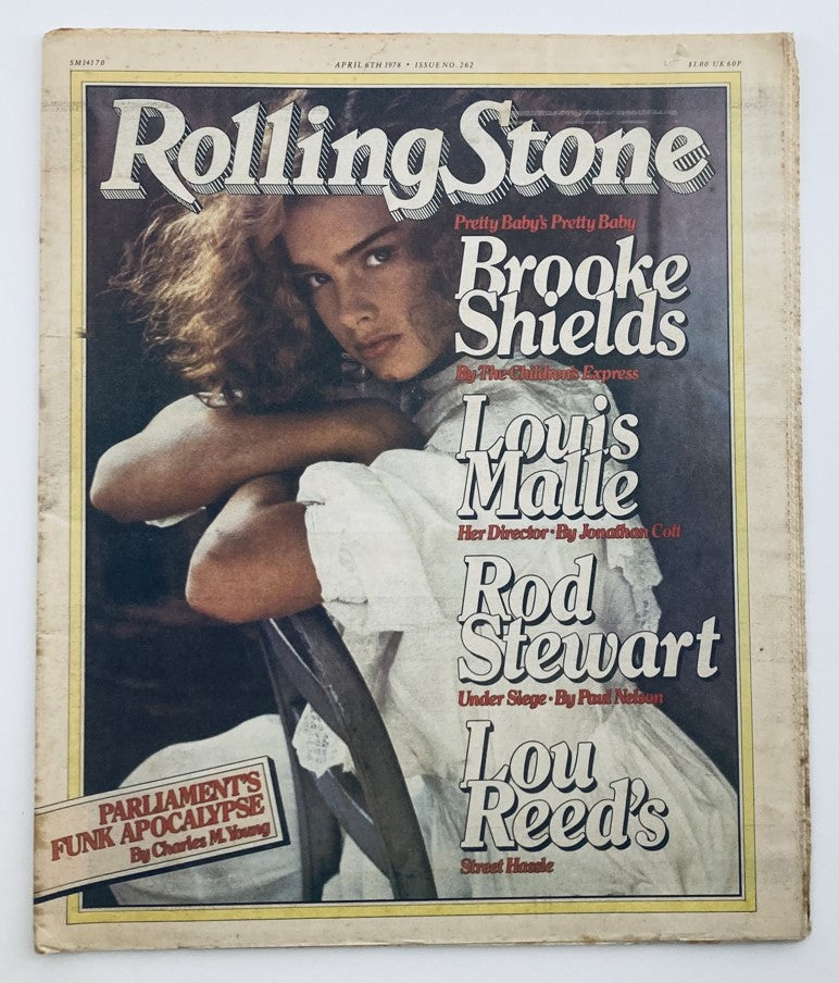 VTG Rolling Stone Magazine April 6 1978 No. 262 Brooke Shields No Label