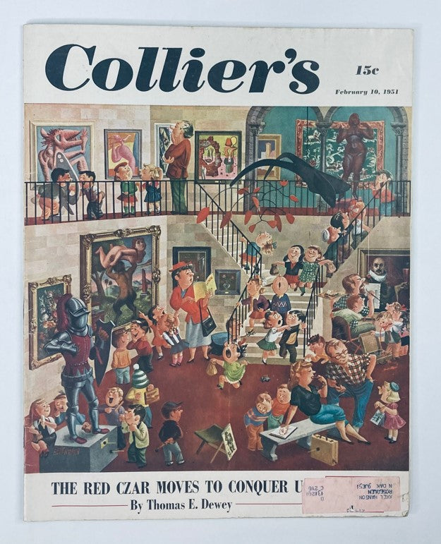 VTG Collier's Magazine February 10 1951 Vol 127 No. 6 The Punchboard Racket