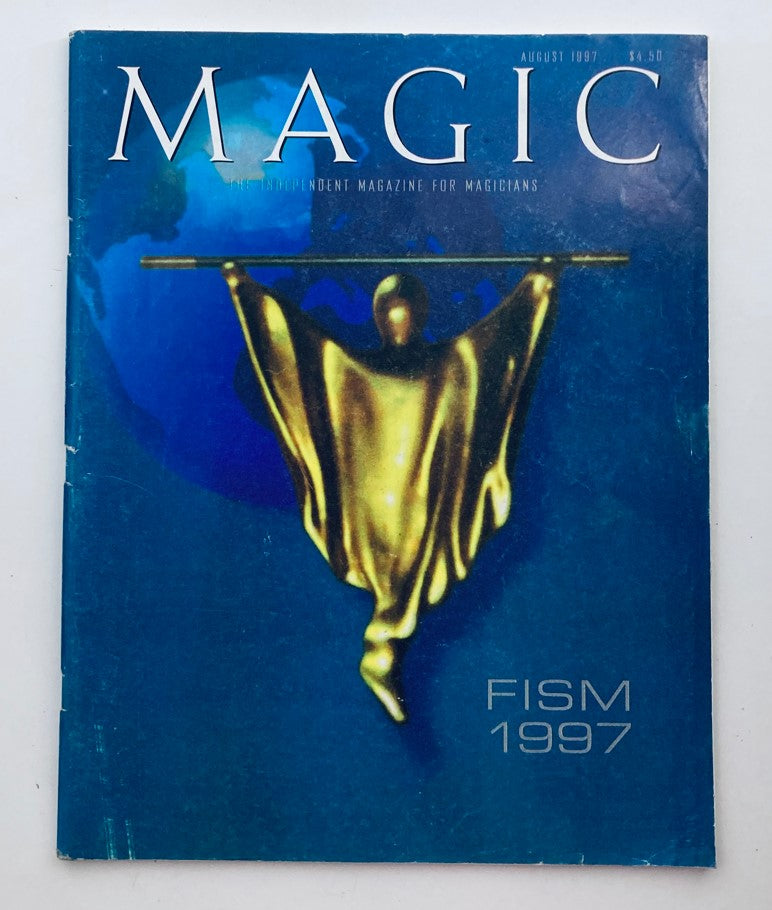 VTG Magic Magazine for Magicians August 1997 The Fism 1997 Logo No Label