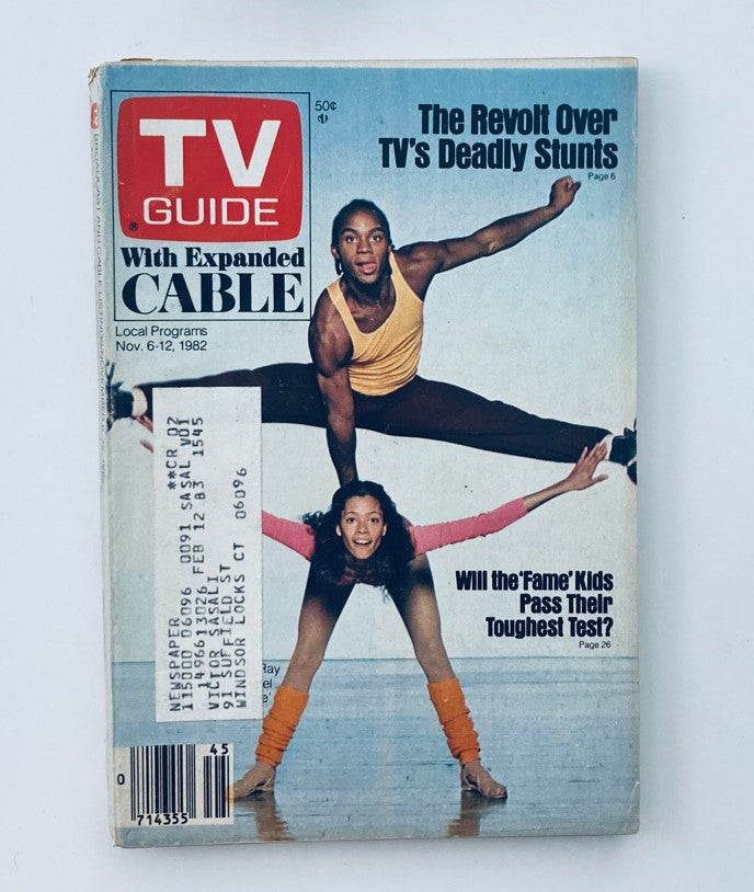 TV Guide Magazine November 6 1982 Gene Anthony Ray Hartford-New Haven Ed.