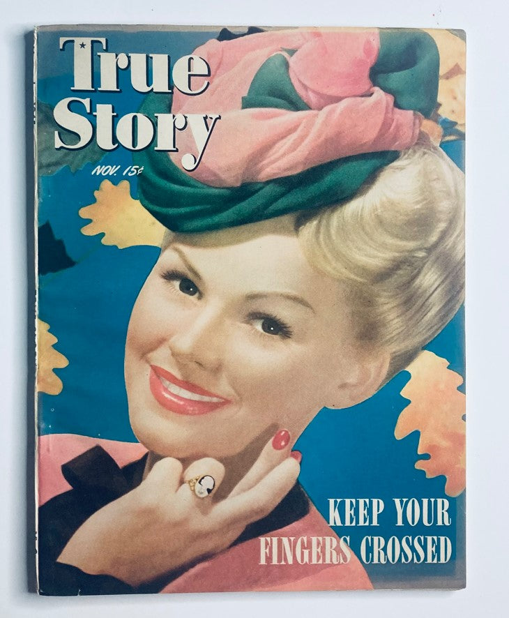 VTG True Story Magazine November 1945 Vol 53 No. 4 I'll Never Forget No Label