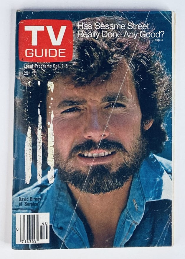 TV Guide Magazine October 2 1976 #1227 David Birney New Hampshire Ed.