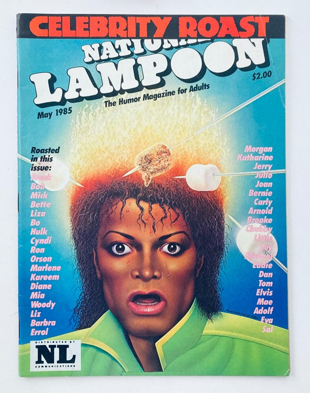 VTG National Lampoon Magazine May 1985 Michael Jackson and Mr. T No Label