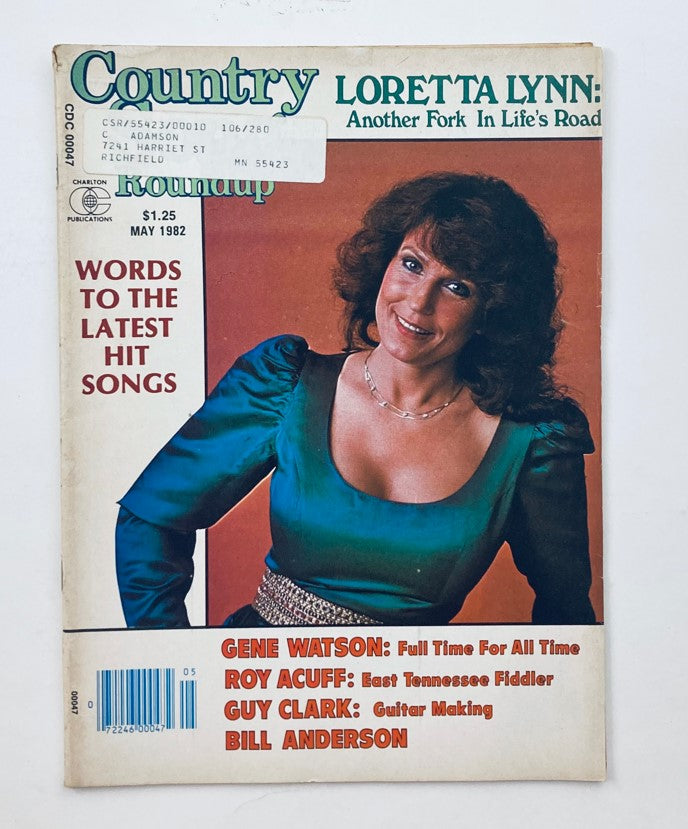 VTG Country Song Roundup Magazine May 1982 Loretta Lynn and Gene Watson