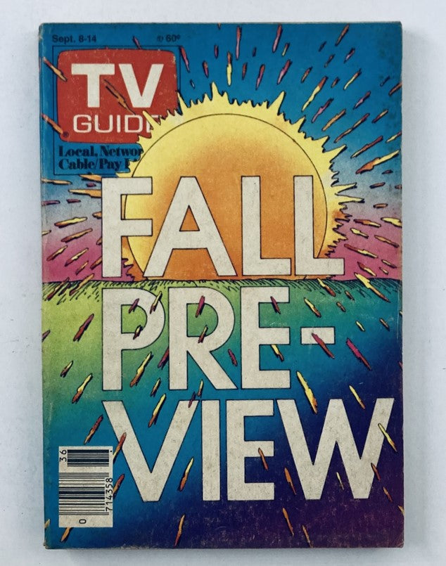 TV Guide Magazine September 8 1984 Fall Preview Dayton Ed. No Label