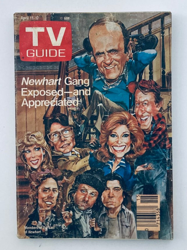 TV Guide Magazine April 11 1987 Newhart Gang Southern FL Ed. No Label