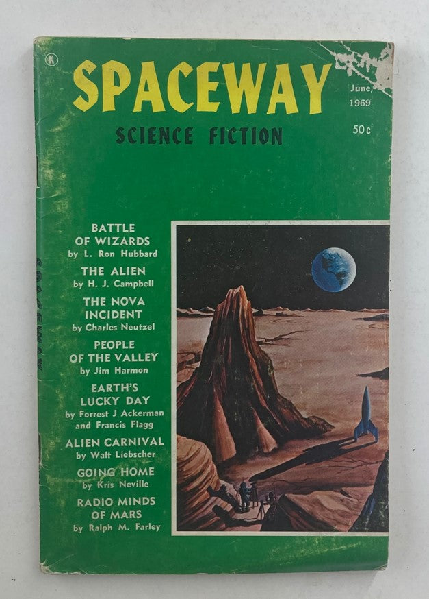 Spaceway Science Fiction May 1969 Vol 4 No. 2 Battle of Wizards No Label