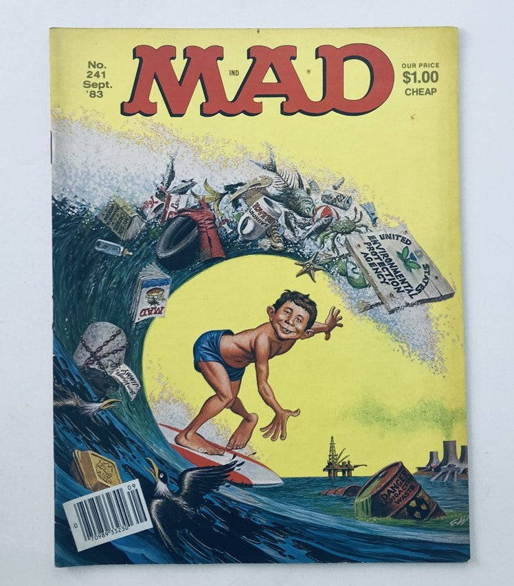 VTG Mad Magazine September 1983 No. 241 Environment Agency 6.0 FN Fine No Label