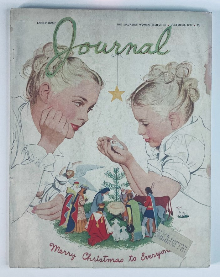 Ladies' Home Journal Magazine December 1947 Vol 64 No. 12 December Tryst