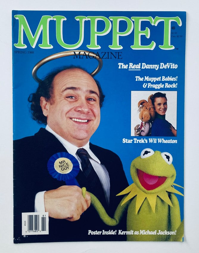 VTG Muppet Magazine Spring 1988 The Real Danny DeVito No Label