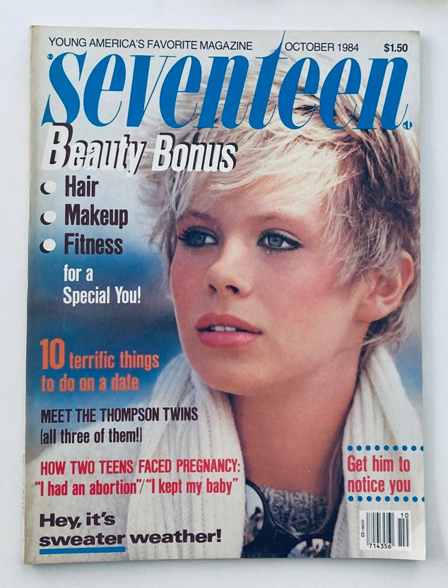 VTG Seventeen Magazine October 1984 Kristin Haraldsdottir No Label VG