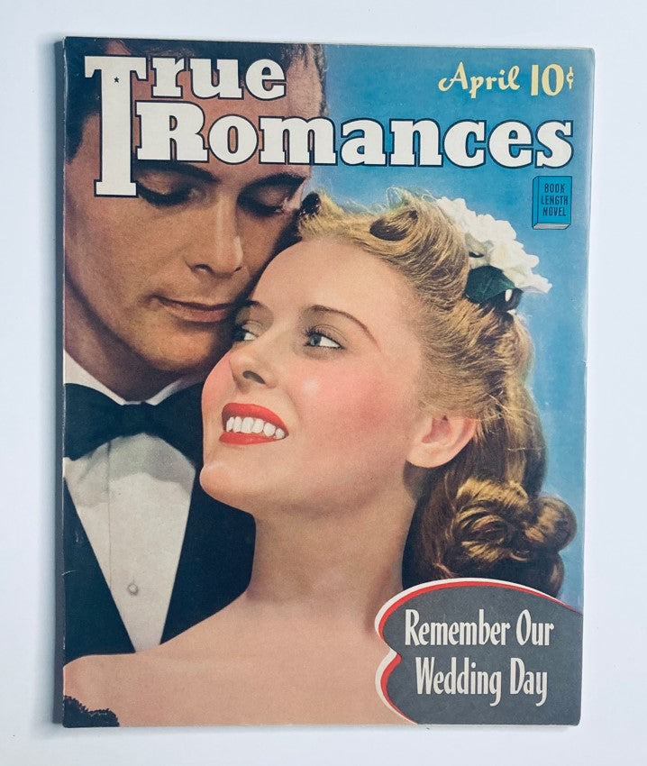 VTG True Romances Magazine April 1942 Marion Whitney & James Burke Jr. No Label