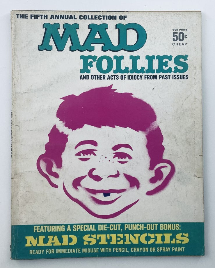 Mad Magazine 1967 5th Annual Collection of Follies 4.0 VG Very Good No Label