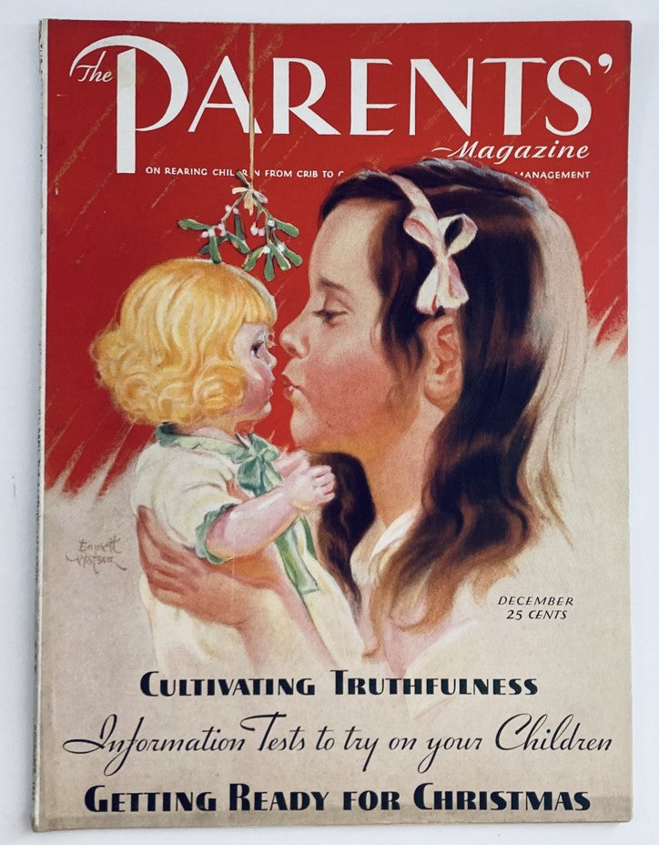 VTG The Parents' Magazine December 1932 Getting Ready for Christmas No Label