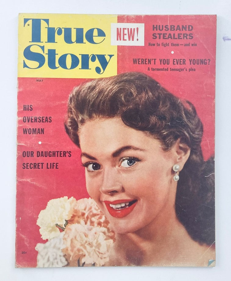 VTG True Story Magazine May 1955 Vol 72 No. 4 His Overseas Woman No Label