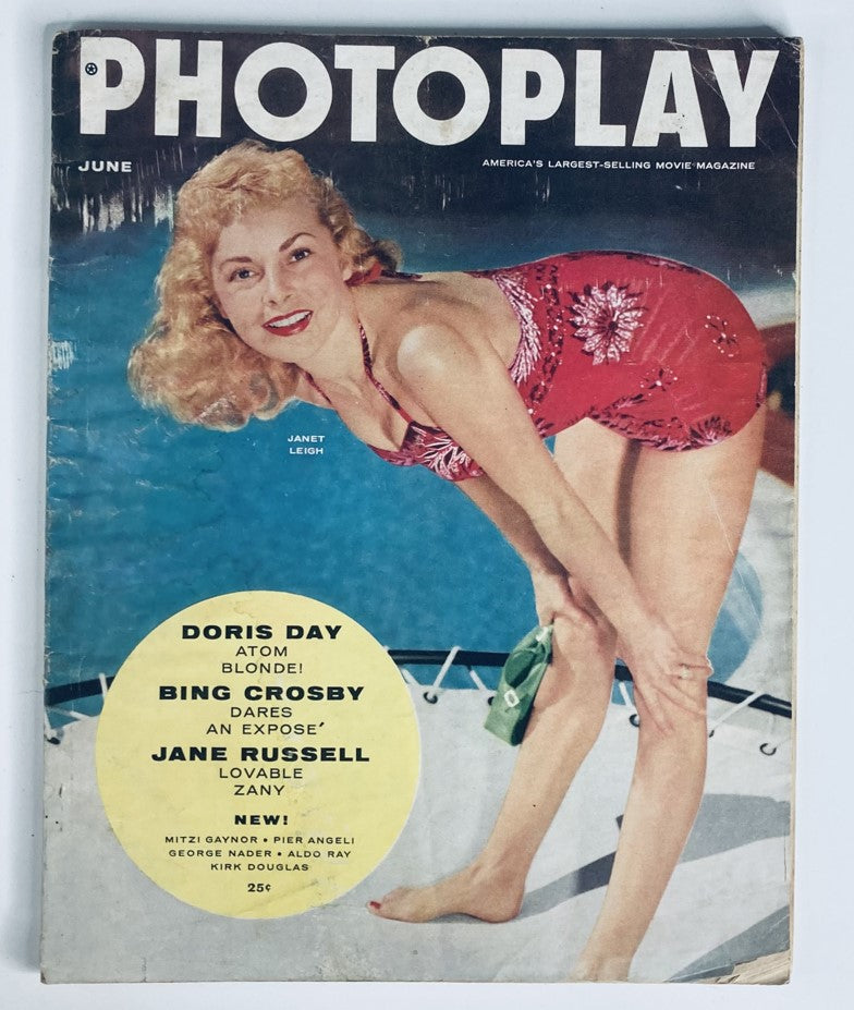 VTG Photoplay Magazine June 1955 Janet Leigh, Doris Day, Bing Crosby No Label