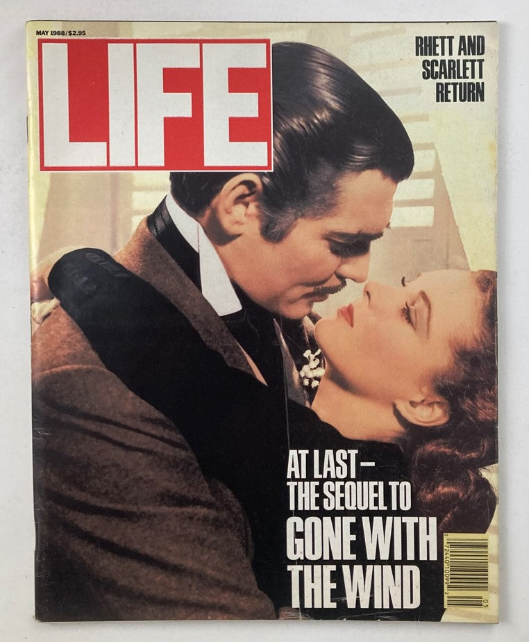 VTG Life Magazine May 1988 Clark Gable and Vivien Leigh Return No Label