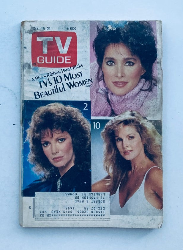 TV Guide Magazine December 15 1984 Priscilla Presley Jaclyn Smith Providence Ed.