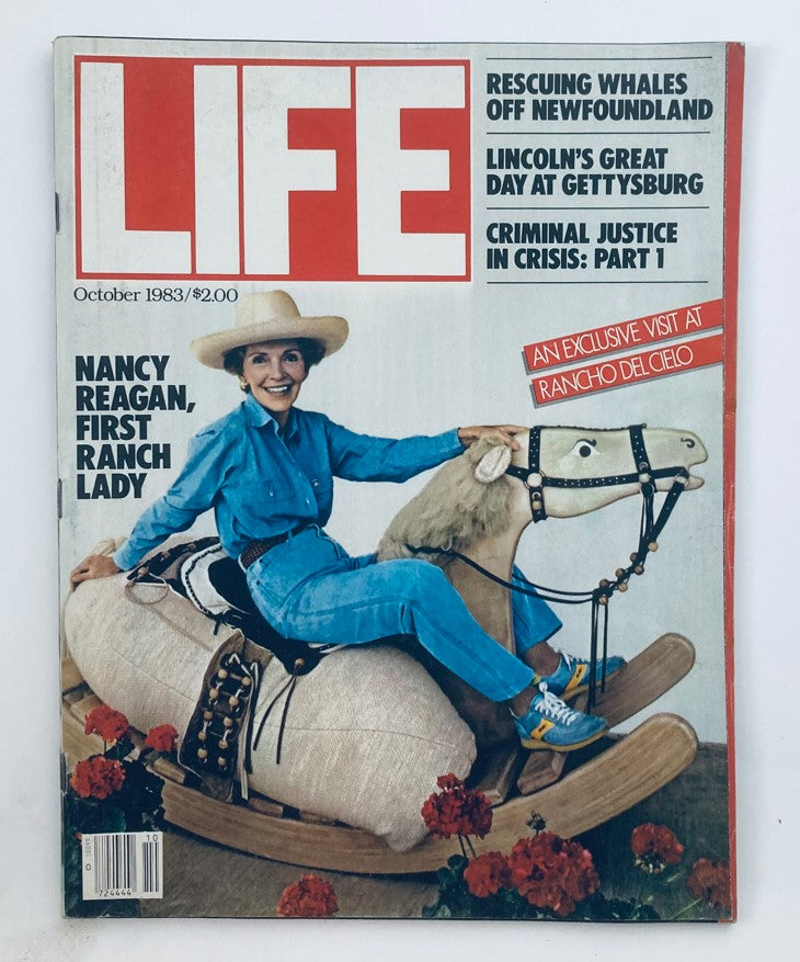 VTG Life Magazine October 1983 Vol 6 No. 10 Nancy Reagan No Label